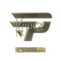 Sticker | kauez (Gold) | Copenhagen 2024