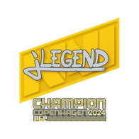 Sticker | jL (Champion) | Copenhagen 2024