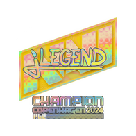 Sticker | jL (Holo, Champion) | Copenhagen 2024