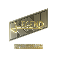 Sticker | jL (Gold) | Copenhagen 2024