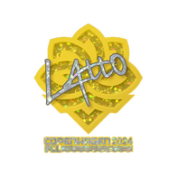 Sticker | latto (Glitter) | Copenhagen 2024