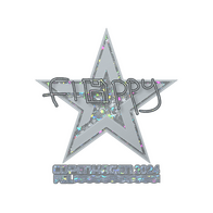 Sticker | floppy (Glitter) | Copenhagen 2024