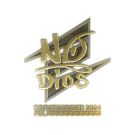 Sticker | Nodios (Gold) | Copenhagen 2024