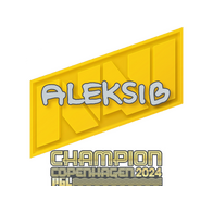 Sticker | Aleksib (Champion) | Copenhagen 2024