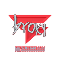 Sticker | broky | Copenhagen 2024