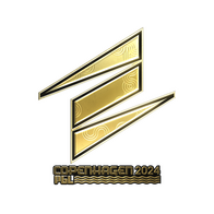 Sticker | ECSTATIC (Gold) | Copenhagen 2024