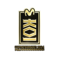 Sticker | KOI (Gold) | Copenhagen 2024