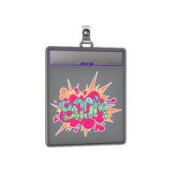 Sticker Slab | Go Boom (Glitter)