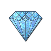 Sticker | Blue Gem (Glitter)