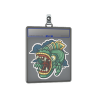 Sticker Slab | Baby Fire Serpent