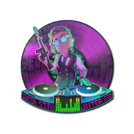 Sticker | DJ Safecracker (Lenticular)