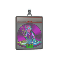 Sticker Slab | DJ Safecracker (Lenticular)