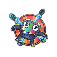 Sticker | TV On Mirage