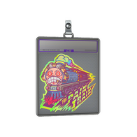 Sticker Slab | Pain Train (Holo)