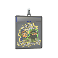 Sticker Slab | Green's Problem