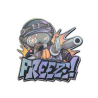 Sticker | Freeze (Lenticular)