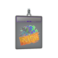 Sticker Slab | Rush 4x20 (Holo)