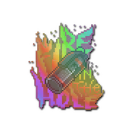 Sticker | Fire in the Hole (Holo)