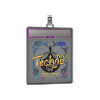 Sticker Slab | Techno4K (Holo) | Austin 2025