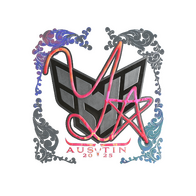 Sticker | yxngstxr (Holo) | Austin 2025