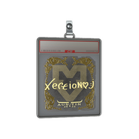 Sticker Slab | xertioN (Gold) | Austin 2025