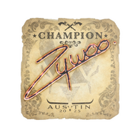 Sticker | ZywOo (Champion) | Austin 2025