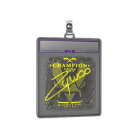 Sticker Slab | ZywOo (Foil, Champion) | Austin 2025