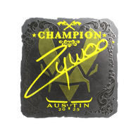 Sticker | ZywOo (Foil, Champion) | Austin 2025