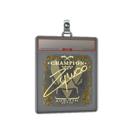 Sticker Slab | ZywOo (Gold, Champion) | Austin 2025