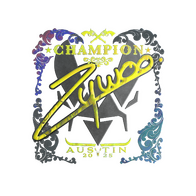 Sticker | ZywOo (Holo, Champion) | Austin 2025