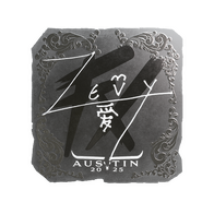 Sticker | zevy (Foil) | Austin 2025