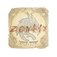 Sticker | zont1x | Austin 2025