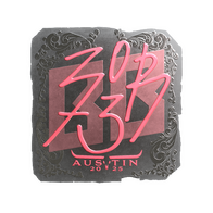 Sticker | zorte (Foil) | Austin 2025