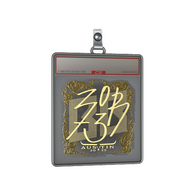 Sticker Slab | zorte (Gold) | Austin 2025