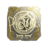 Sticker | Plopski (Gold) | Austin 2025
