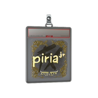 Sticker Slab | piriajr (Gold) | Austin 2025