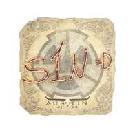 Sticker | s1n | Austin 2025