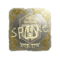 Sticker | spooke (Gold) | Austin 2025