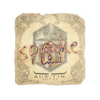 Sticker | spooke | Austin 2025