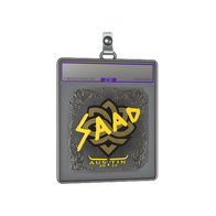 Sticker Slab | saadzin (Foil) | Austin 2025