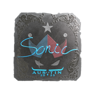 Sticker | Sonic (Foil) | Austin 2025