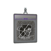 Sticker Slab | skullz (Foil) | Austin 2025