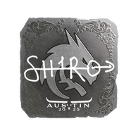 Sticker | sh1ro (Foil) | Austin 2025