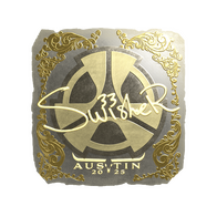 Sticker | Swisher (Gold) | Austin 2025
