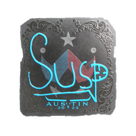 Sticker | susp (Foil) | Austin 2025