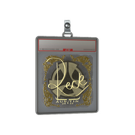 Sticker Slab | reck (Gold) | Austin 2025