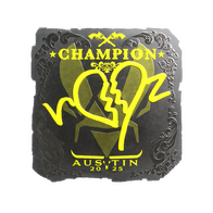 Sticker | ropz (Foil, Champion) | Austin 2025