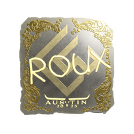 Sticker | ROUX (Gold) | Austin 2025