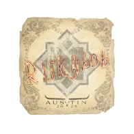 Sticker | riskyb0b | Austin 2025