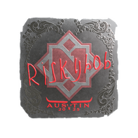 Sticker | riskyb0b (Foil) | Austin 2025